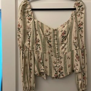 SOLD OUT Reformation Floral top NWT